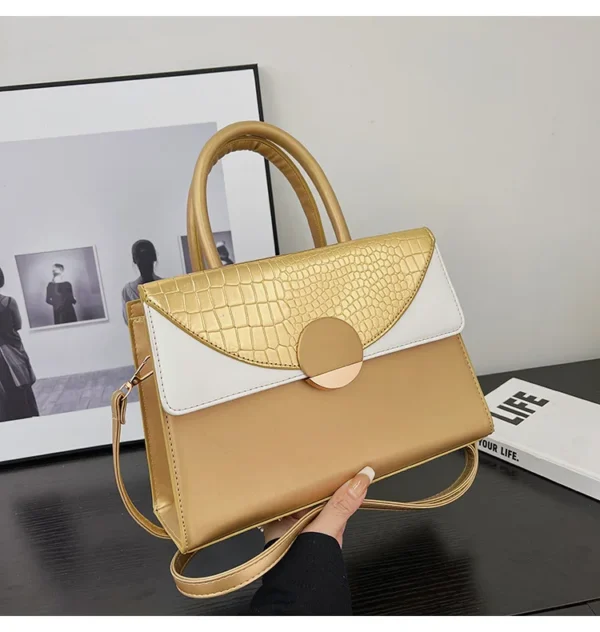 Luxury Premium New Fashion Single Shoulder Commuter Crossbody Designer Handbag - Image 27