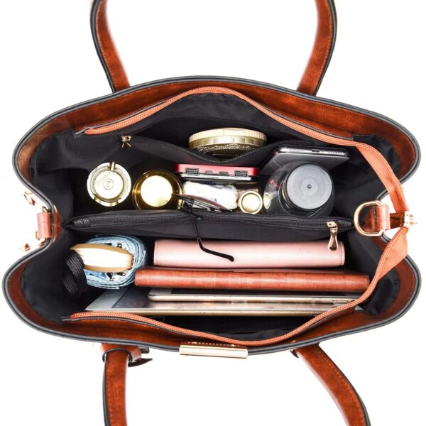 2 in1 Luxury Premium New fashion Retro shoulder messenger Handbag - Image 2