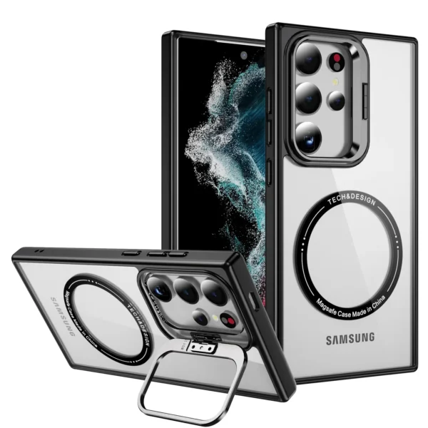 Luxury Premium Camera Lens Frame Metal Bracket Shockproof Phone Case For Samsung Galaxy S24 Ultra - Image 9