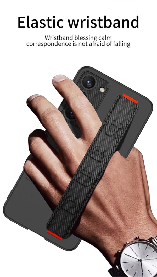 Luxury Holder Stretch Wristband Shockproof Protection Hard Back Cover For Samsung Galaxy S23 Series - Image 14