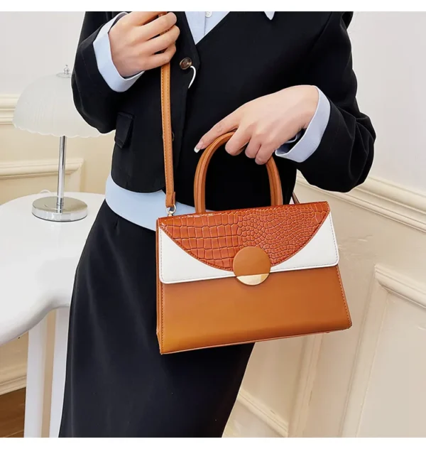 Luxury Premium New Fashion Single Shoulder Commuter Crossbody Designer Handbag - Image 28