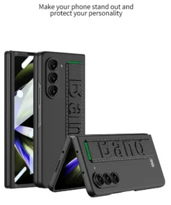 GKK Grip Wristband Band Slim Matte Hard Case Cover For Samsung Galaxy Z Fold 5
