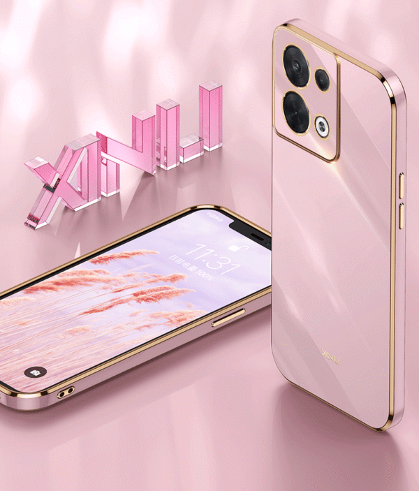 Luxury Premium Electroplated Gold Plated Case Cover For Oppo Series - Image 31