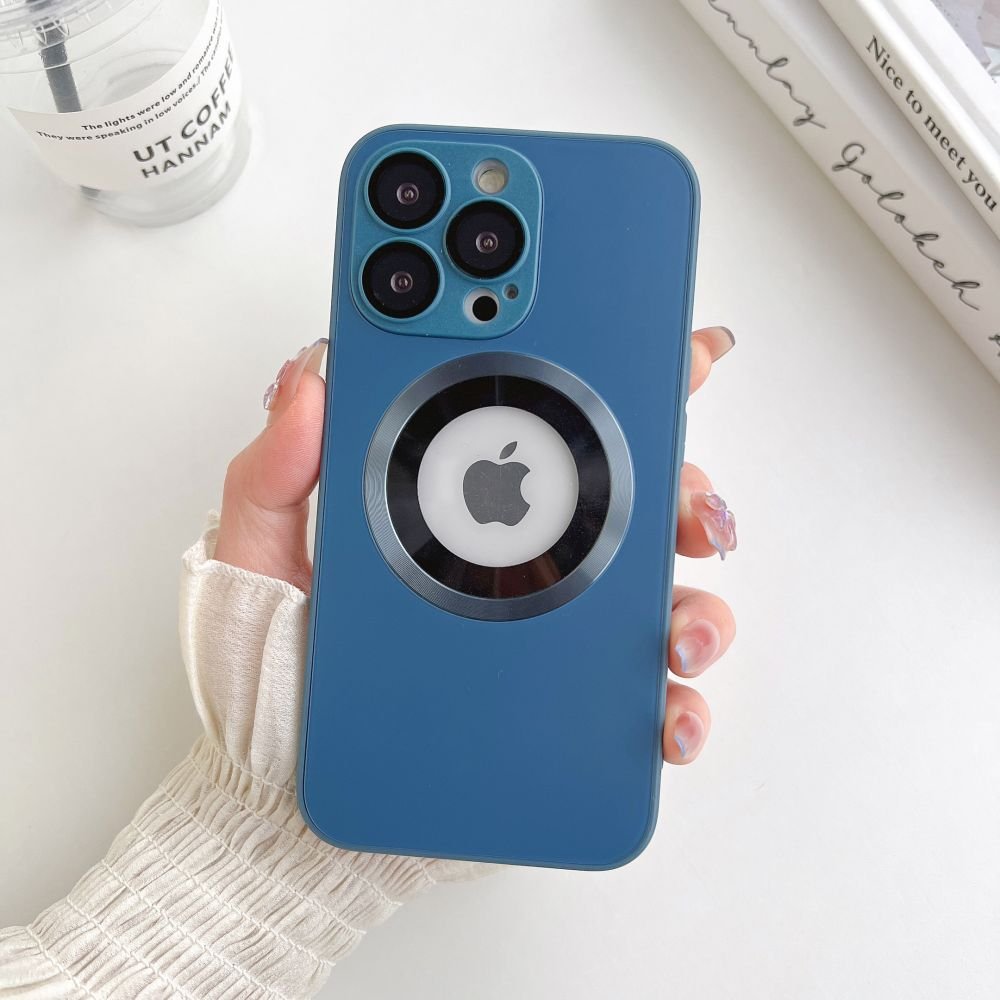 Luxury Fashion Frosted AG Silicon Frame Anti-drop With Lens Case Cover For iPhone Series - Image 27