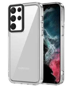 Alternative view of Luxury Premium Acrylic Clear Transparent Case Cover For Samsang Galaxy S22 Ultra/S23 Ultra