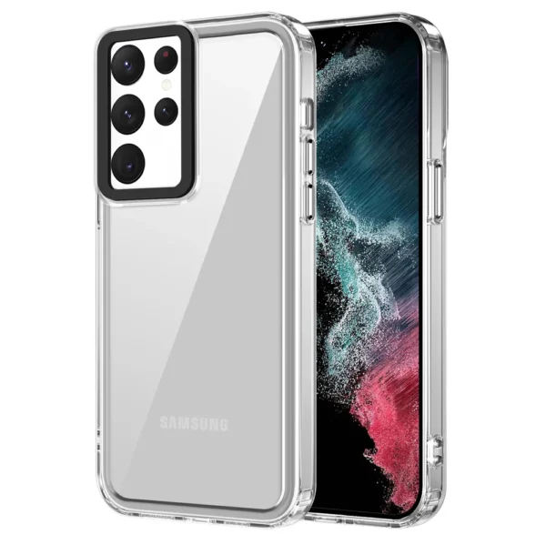 Luxury Premium Acrylic Clear Transparent Case Cover For Samsang Galaxy S22 Ultra/S23 Ultra - Image 2