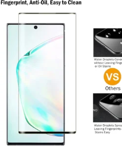 Alternative view of Full Glue Tempered Screen Curved Glass Protector On For Galaxy Series