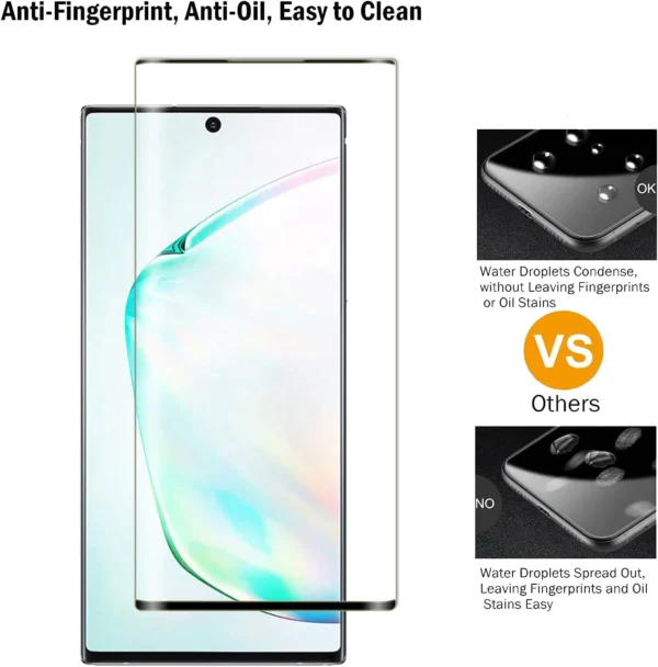Full Glue Tempered Screen Curved Glass Protector On For Galaxy Series - Image 2
