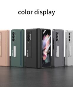 GKK Magnetic Hinge Tempered Glass Case Cover For Samsung Galaxy Z Fold 3 5G/ Fold 4 5G
