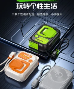 Alternative view of Luxury Premium Faxite 10000MAH 22.5W Super Fast Charge+20PD Multi-Compatible Cable Charger Power Bank