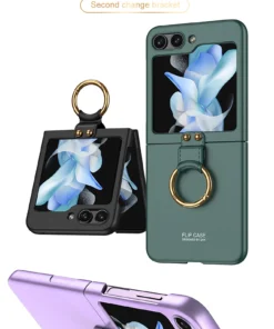 Luxury Premium Ring Case Cover For Samsung Galaxy Z Flip 5 5G
