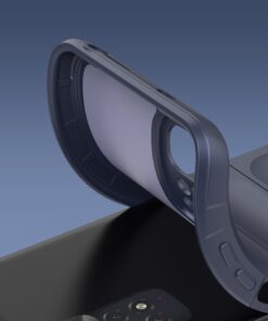 Alternative view of Luxury Liquid Silicone Coque Global Shockproof Case and 3D Glass Protector For Redmi Note 11/Note 11 Pro