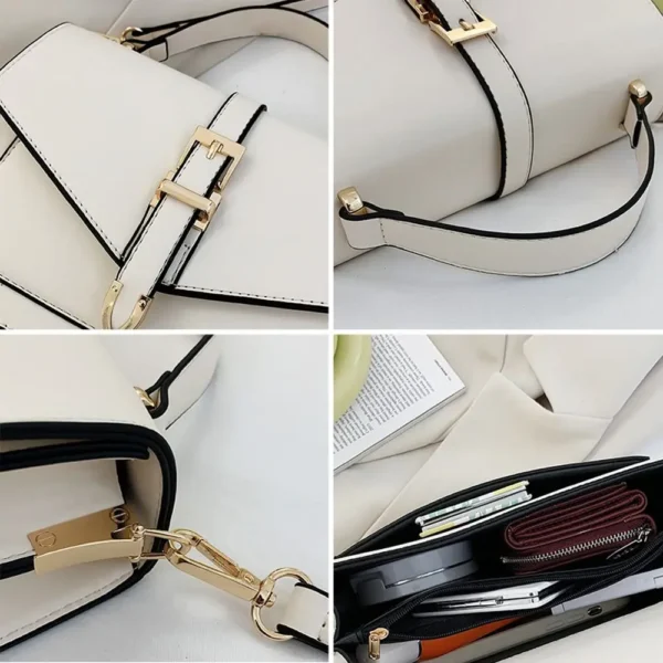 Luxury Premium PU Leather 2024 New Fashion Portable Crossbody Shoulder Handbag - Image 28