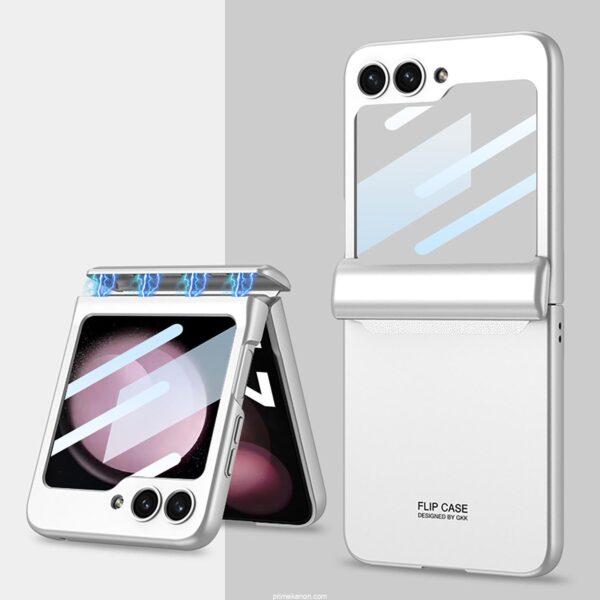 Samsung Galaxy Z Flip 5 5G Magnetic Hinge Armor Case - Image 3