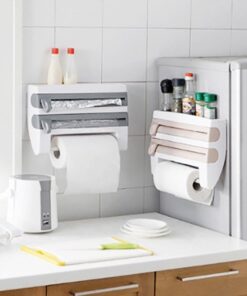 Big size Tripple paper dispenser with top shelf