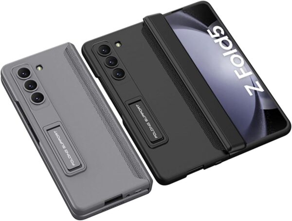 Samsung Galaxy Z Fold 5 Magnetic Adsorption Hinge Holder Protection Phone Case - Image 2