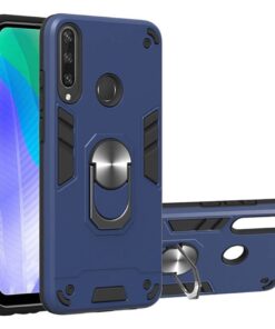 Alternative view of Huawei Y6P  Shockproof Armor Case + 3D Glass Protector