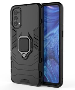 Alternative view of Oppo Reno 4 Armor Heavy Duty Full Body Protection Casing Cover + 3D Full Cover Tempered Glass