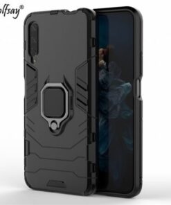 Alternative view of Huawei Y9s  Armor Ring Case + 3D Glass Protector