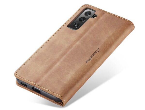 Samsung S21 Plus CaseMe Leather Flip Cover - Image 9