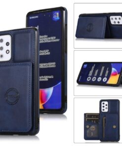 Samsung A72 Luxury Leather Wallet Back Cover Case