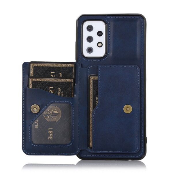 Samsung A72 Luxury Leather Wallet Back Cover Case - Image 10