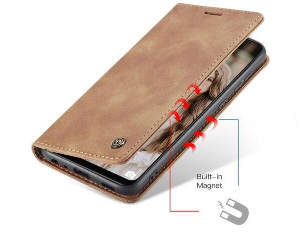 Samsung A72 CaseMe Leather Flip Cover - Image 14