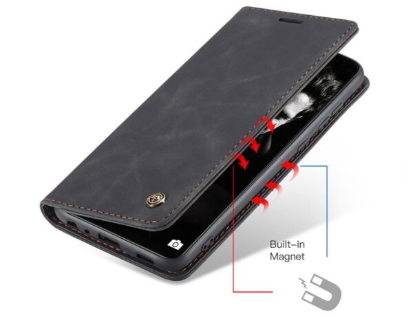 Samsung A72 CaseMe Leather Flip Cover - Image 9