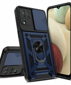 Samsung Galaxy A12 Push-Window Armor Case