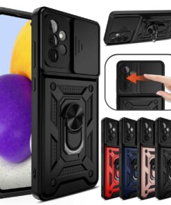 Alternative view of Samsung Galaxy A52 Push-Window Armor Case