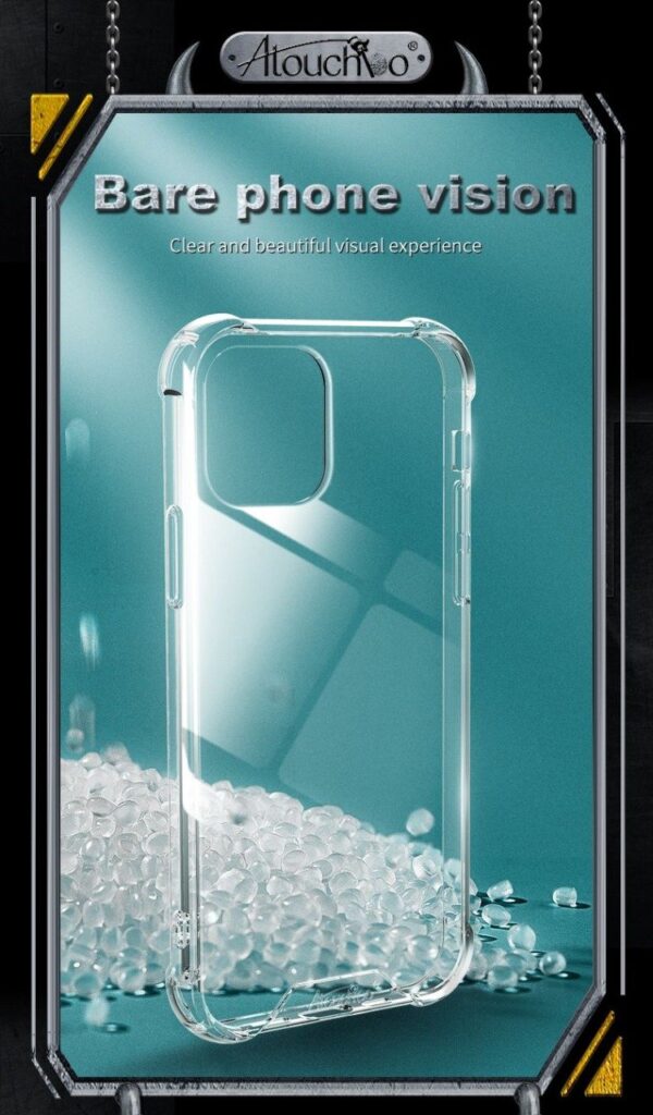 iPhone 11 Shockproof Antiburst CLEAR Case Cover with tempered glass - Image 12