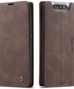 Samsung Galaxy A80 CaseMe Leather Flip Case
