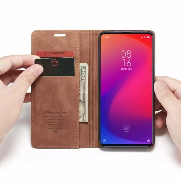 Samsung A80 CaseMe Leather Flip Cover - Image 16