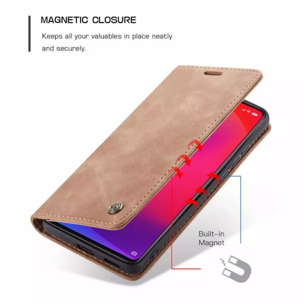 Samsung A80 CaseMe Leather Flip Cover - Image 17