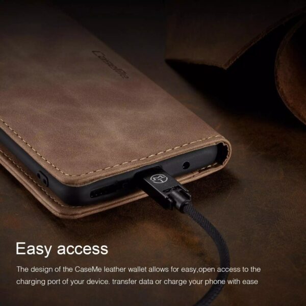 Samsung A80 CaseMe Leather Flip Cover - Image 18