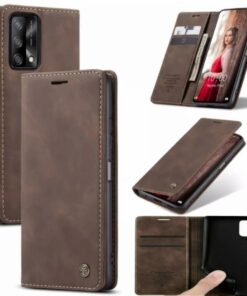 Alternative view of Oppo A74/A95 CaseMe Leather Flip Cover