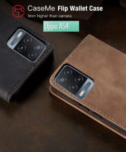 Oppo A54/A55 Series CaseMe Leather Flip Cover