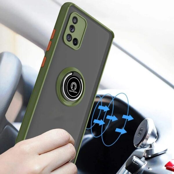 Oppo A74/A95 Frosted Matte Shockproof Case - Image 5