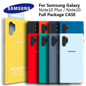 Official Liquid Silicone Case Cover For Samsung Galaxy Note 10 Plus
