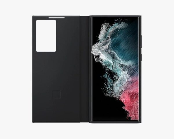 New Design Clearview Smart Case for Samsung Galaxy S22/S23/24 Ultra Series with Sensor - Image 11