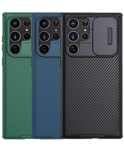 Alternative view of NIllkin Camshield Case for Samsung Galaxy S22 Ultra