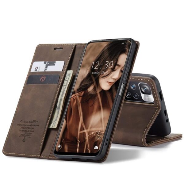 Redmi Note Series CaseMe Leather Flip Cover - Image 5