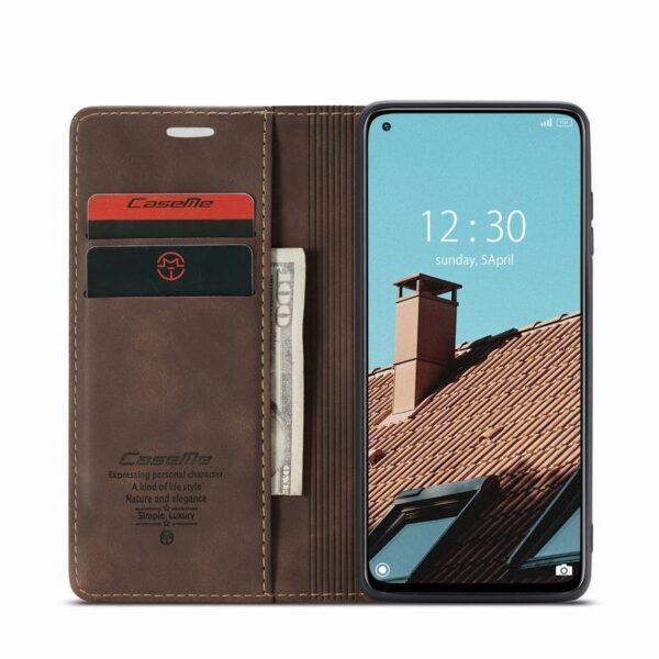 Redmi Note 11/11s 4g CaseMe Leather Flip Cover - Image 11