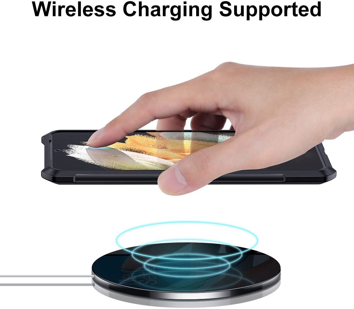 Xunnd Beetle Series Bumper Clear Case for Samsung Galaxy S21 Ultra - Image 8