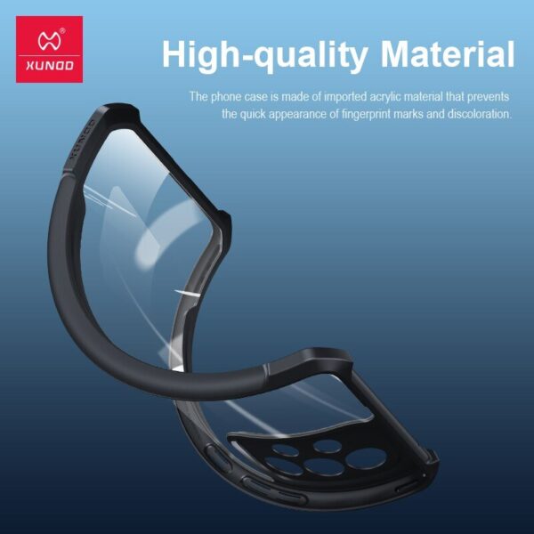 Samsung Galaxy A73 Xunnd Beetle Series Bumper Clear Case - Image 7