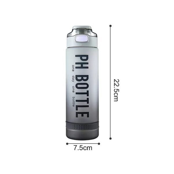 Portable Sports Fitness Space Cup PH Gradient Colour Water Bottle - Image 8