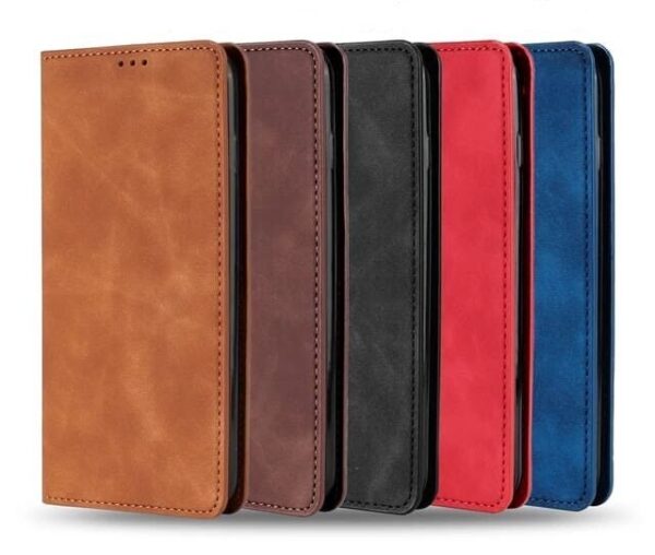 Oppo Reno 7 4G & 5G Series Retro-skin Magnetic Suction Leather Case - Image 4