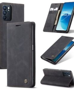 Oppo Reno 6 CaseMe Leather Flip Cover