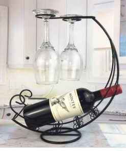 Alternative view of Tree 2018 Iron Wine Bottle Holder/Display Rack