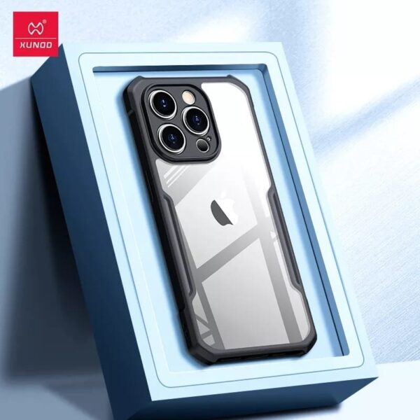 Xunnd Military Shockproof Transparent Bumper Back Case Cover For iPhone 15 Pro/15 Pro Max - Image 3